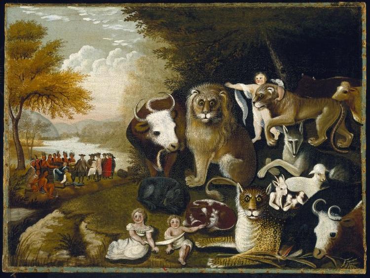 Edward Hicks Peaceable Kingdom